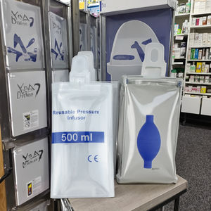 Alta Qualidade 500cc Pressão Bag - Clear Infusão Médica Saco com Medidor de Infusão Rápida <span class=keywords><strong>IV</strong></span> - Product Image 6