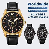 Montre Homme SKMEI 1993 à Grand Cadran Simple pour Sorties du Week-end, Option Bicolore, Idéale pour Tenues Décontractées à l'Étranger – Importateur