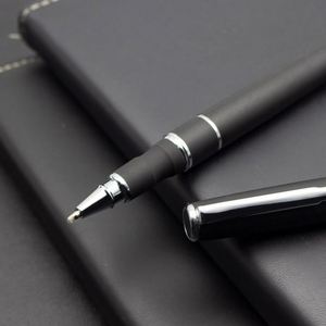 Custom Logo Metal Gel Ink <b>Pen</b> with Soft Rubber Grip for Business Promotions and Corporate <b>Gifts</b> - Product Image 2