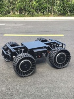 Moteur à moyeu à engrenages avec pneu plein de 16 pouces, couple élevé de 400 N.m, 72 V en option, charge maximale de 800 kg, moteur intégré à l'engrenage en acier pour châssis autonome