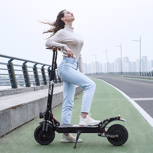 Newest Model Europe Warehouse Powerful Off Road 52V 20Ah 2400W 4000W Adult Dual Motor Foldable Dualtron Electric Scooter