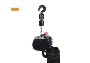 220V rantai listrik <span class=keywords><strong>Hoist</strong></span> aluminium Aloi tahap rangka tinggi kecepatan tetap mengangkat restoran hotel baja 80kg pengendali jarak jauh - Product Image 2
