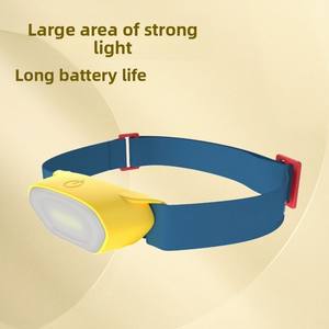Fabricant vente en gros nouvelle mini lampe frontale de pêche de nuit en plein air légère et abordable batterie sèche <span class=keywords><strong>bandeau</strong></span> lampe frontale - Product Image 3
