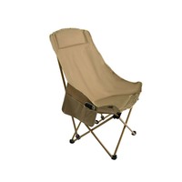 2025 vente en gros personnalisé léger Durable dossier haut salon Camping en plein air chaise de pêche de plage pliante