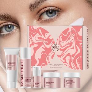 OEM ODM Facial Cleanser Essence Toner Serum Nourishing Day Night <b>Cream</b> Essence-Initiated Hydrating <b>Skin</b> Care Set Manufacturer - Product Image 1