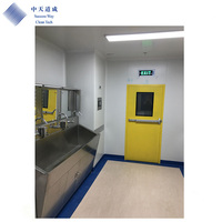 GMP Cleanroom Modulaire Porte De Sécurité