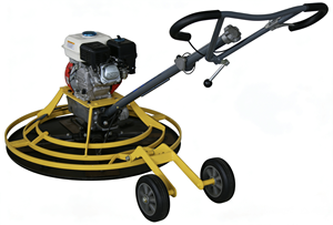 Allanadora de Concreto a Gasolina con Motor de 170cc y Ruedas Dobles para Acabado de Pisos en Construcción - Product Image 3