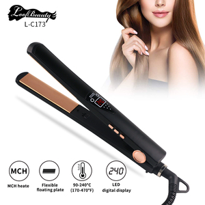 <span class=keywords><strong>Marque</strong></span> distributeur de haute qualité fer plat <span class=keywords><strong>plancha</strong></span> de cabello MCH chauffage LED affichage numérique Salon lisseur cheveux - Product Image 2