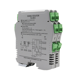 Isolateur de signal TaiHua TS-IPX11 4-20mA vers 0-10V/0-5V/1-5V, convertisseur analogique galvanique 1 entrée/1 sortie avec une précision de 0,1% - Product Image 1