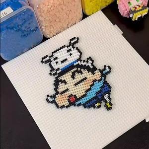 Kit de manualidades con cuentas Perler, kit completo de fusión 3D con código de colores Mard, con herramientas, papel para planchar, paquete de recarga para jóvenes de 15 a 35 años - Product Image 4