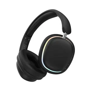 마이크 게임용 스테레오 이어폰이있는 최신 T3 무선 접이식 헤드폰 다채로운 헤드폰 헤드셋