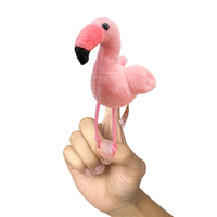 Figurine en peluche personnalisée mignonne jouets perroquet hibou oiseau marionnette à doigt jouets éducatifs en peluche pour les enfants