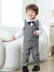 Compleanno all'ingrosso del bambino 3-6 <span class=keywords><strong>mesi</strong></span> vestito del bambino vestiti per i bambini - Product Image 2