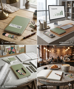 Quaderno a spirale con righe Shirleyya per donne e uomini, 140 pagine, per lavoro e appunti, diario per scrittura, formato A5 (6"x8") - Product Image 4
