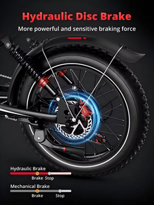 AMYET <strong>EBike</strong> S8 <strong>Ebike</strong> Fatbike Aluminum Alloy 20inch Electric Mountain Bicycle Fat Tire <strong>Ebike</strong> Electric Bikes for Adults - Product Image 5