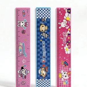 Regalo Escolar Promocional Barato: Regla de Plástico de 15 cm con Diseño de Dibujos Animados para Niños, Bonita y a Buen Precio - Product Image 2