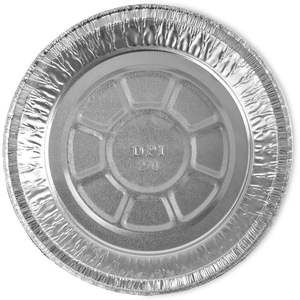 Boardwalk 24 Onzas Contenedores Redondos de Aluminio para Llevar de 7 Pulgadas X 1.46 pulgadas Plata-500/Cartón - Product Image 3