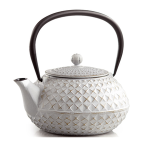 Théière en <span class=keywords><strong>fonte</strong></span> vintage bleu or, prix d'usine exquis, théière à eau bouillante - Product Image 5