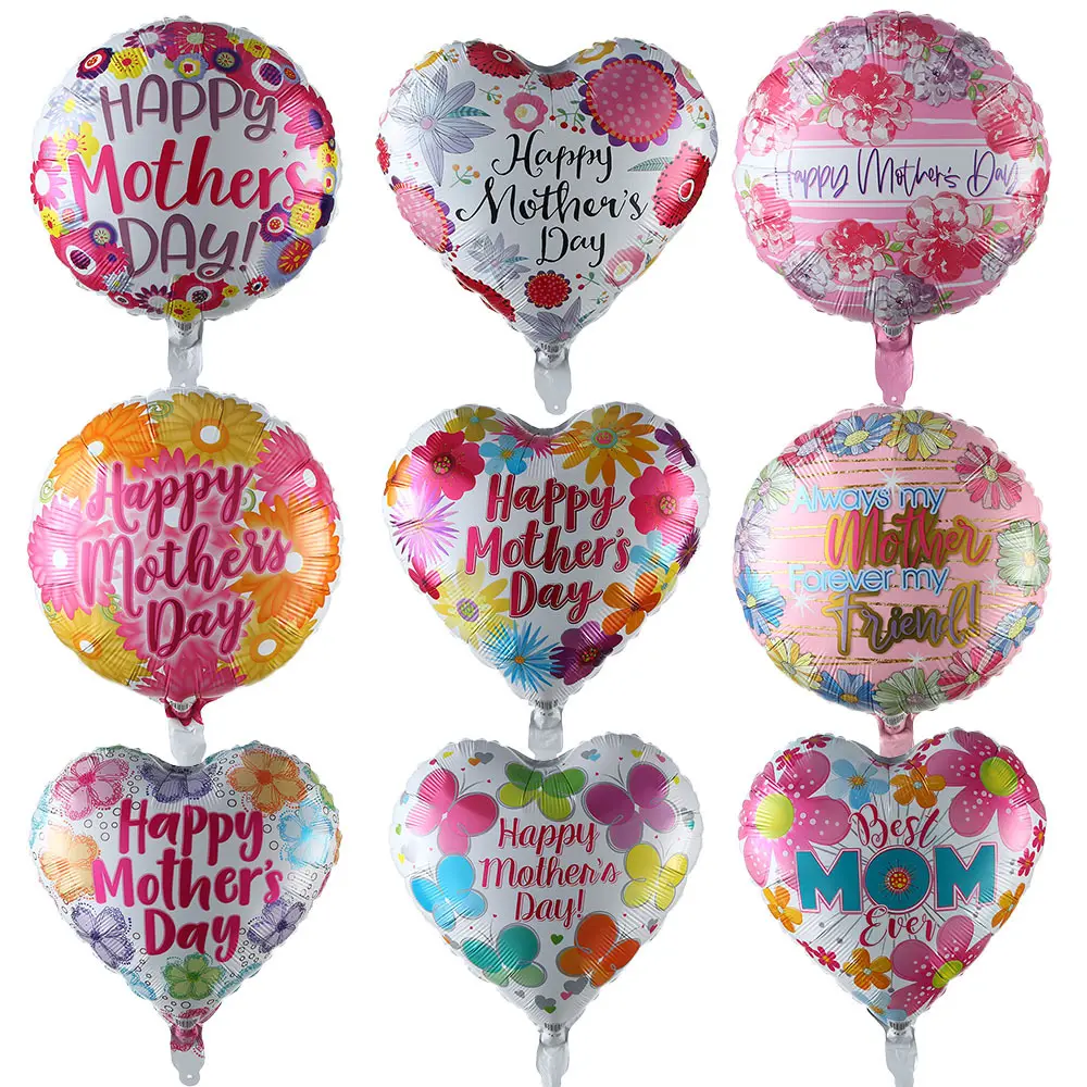 18 Inch Moederdag Ballonnen Party Happy Mothers Day Mother 'S Day Balloon Scene Verjaardag Decoratie Schort Krans Folie Ballon