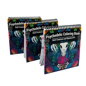 Livre de coloriage avec cils personnalisés, pour adultes et enfants - Product Image 1