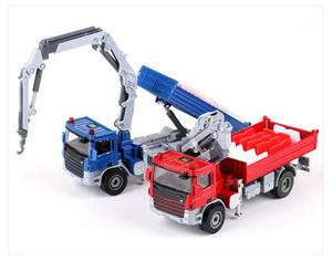 באיכות גבוהה 1:50 diecast מיניאטורי סימולציה סגסוגת מיני משאית רכוב מנוף צעצועי אוסף - Product Image 2