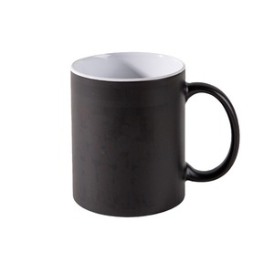 Mug en céramique noir changeant de couleur avec de l'eau chaude, impression photo personnalisée, tasse individuelle pour cadeaux - Product Image 3