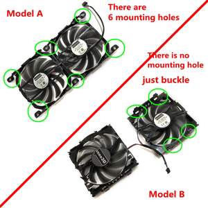 Ventilador de Refrigeración para Tarjeta Gráfica VGA CF12915S InnoVISION GTX1060 para Tarjeta Gráfica INNO3D GEFORCE GTX 1060 6GB X2 como Repuesto - Product Image 4