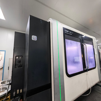 Centre d'usinage à 5 axes Dmg Mori DMF 180 Super Performance pour le traitement de grandes pièces structurelles longues et de précision.