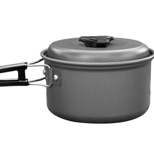 Ensemble de cuisine d'extérieur Wolf Road pour 2-3 personnes, pot pliable avec couvercle pour cuisiner et faire du barbecue - Product Image 2