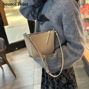 Thường Chính Hãng Da Tất Cả Các Trận Đấu Vai Túi Messenger Womens Crossbody Nhỏ Túi Messenger Với Dây Kéo - Product Image 4