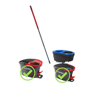 <strong>Telescopic</strong> Mop <strong>Handle</strong> Replacement Compatible with <strong>Vileda</strong> and Cedar Threaded Mop Rod Extendable Three-Section Pole - Product Image 6