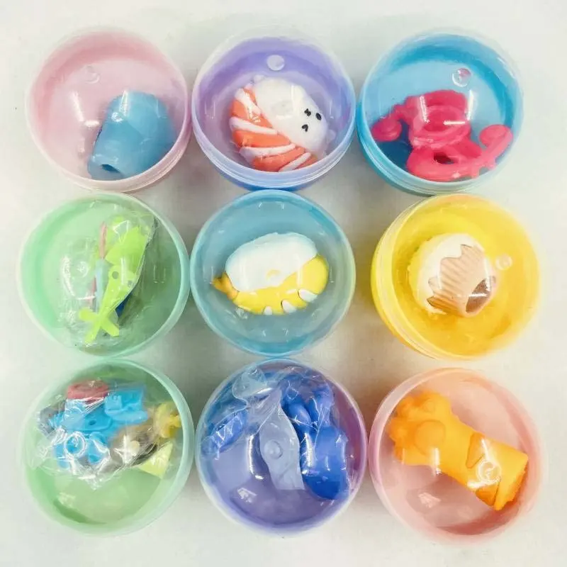 Gute Qualität 45mm Bulk Automaten Kapseln Spielzeug Kinder Kunststoff Gashapon Spielzeug