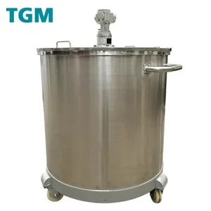 Stainless Steel Paint processing Pneumatic Mixing cylinder Tank