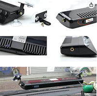 Coche camión emergencia intermitente ventosa tablero Interior parabrisas advertencia Flash Led luces de advertencia 12 Leds modos intermitentes 12V 001