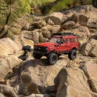 Mobil Mainan RC SUV WD Remote Control Off Road 4x4 dengan Ban Cadangan Bull Bar Bersertifikasi EN71 CE Kelas Hobi untuk Dewasa