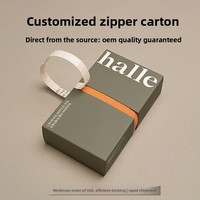 Boîte cadeau de luxe à logo personnalisé avec bande déchirable – Emballage rigide à ouverture facile, intérieur orange pour bougies, portefeuilles, cadres photo, et branding de boutique