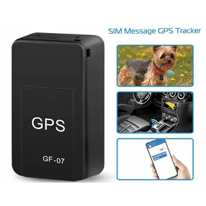 Mini araba GPS Tracker anti-kayıp bulucu cihazı gerçek zamanlı izleme kayıt GF07 SIM pozisyoner wifi