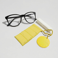 2025 nouvelle mode coton cordon pochette sac pour lunettes de soleil et myopie lunettes Anti-chute lunettes mallette de rangement
