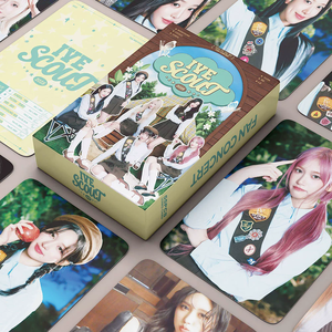 IVE kpop การ์ดถ่ายรูป2025 IVE Scout Lomo Card, การ์ดรูปถ่าย wonyoung Yujin Rei leeseo <span class=keywords><strong>gaeul</strong></span> Liz LOMO - Product Image 4