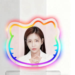 <span class=keywords><strong>Espejo</strong></span> <span class=keywords><strong>de</strong></span> Vidrio LED Moderno <span class=keywords><strong>de</strong></span> <span class=keywords><strong>Hello</strong></span> <span class=keywords><strong>Kitty</strong></span> <span class=keywords><strong>con</strong></span> Diseño Ecológico para Decoración <span class=keywords><strong>de</strong></span> Paredes <span class=keywords><strong>de</strong></span> Dormitorios Infantiles, Duradero para Uso Doméstico - Product Image 5