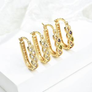 Elfic गहने जिक्रोन joyeria फैशन गहने मेक्सिको कान की बाली कस्टम गहने कान की बाली महिलाओं - Product Image 1