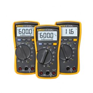 สำหรับช่างไฟฟ้า 117c เครื่องตรวจจับแรงดันไฟฟ้าแบบดิจิตอลแบบไม่สัมผัส True Rms Autovolt Iii 600v 10a กระแสไฟ 40m ความต้านทาน - Product Image 6