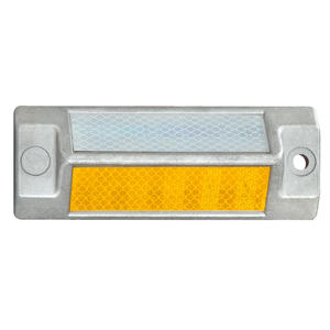 Dissuasori Stradali in Alluminio ad Alta Resistenza alla Compressione, Dissuasori Stradali Altamente Riflettenti a Occhio di Gatto per la Segnaletica Stradale - Product Image 1