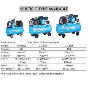 Preise für Luft kompressor maschinen Industrie kompressoren 220V Gut verkauft Produziert Pumpen kompressor De Aire - Product Image 4