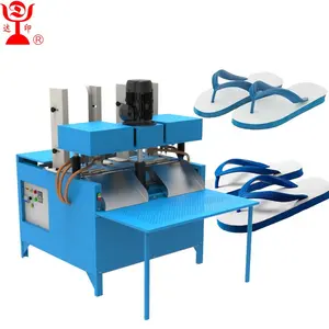 Werksverkauf Automatische EVA PVC Gummi Sandalen Slipper Sohlen bohrmaschine Flip Flop Making Machine ZE-2A