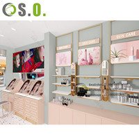 Magasin de salons de beauté Magasin de cosmétiques Décoration Design Vitrine de beauté Salon de beauté Décoration intérieure pour onglerie