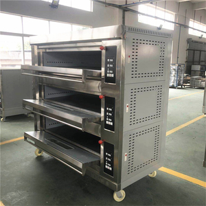 Single-Layer Gas Oven Independent Heating Three-Layer Nine-Plate Deck Nine Temperatures Baguette Toast Food Snack Automatic Auto - Product Image 4