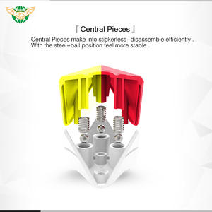 Cubo Mágico de Material ABS, Juego de Ejercicio Cerebral, Cubo Pirámide, Juguetes Educativos para Niños - Product Image 5