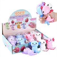 Bestseller transfrontalier Xiaohongshu : Jouet anti-stress en caoutchouc souple en forme de salamandre, à rebond lent, pour enfants de 3 ans et plus, Zhejiang