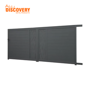 <span class=keywords><strong>Portail</strong></span> <span class=keywords><strong>coulissant</strong></span> en aluminium pour extérieur, sur mesure, largeur 3m, 4m, <span class=keywords><strong>5m</strong></span>, résistant aux intempéries, pour allée et clôture - Product Image 5